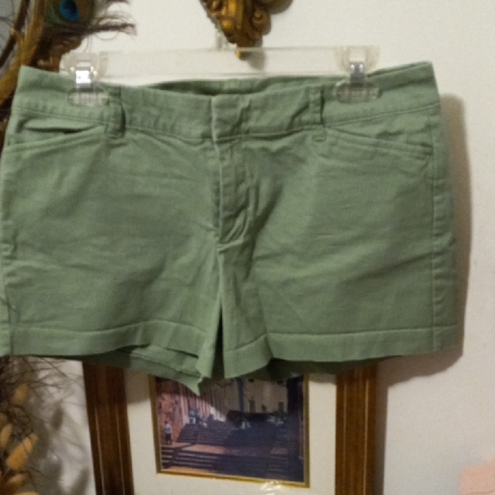 Women's Green Shorts